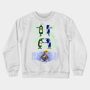 Explosive Combination Crewneck Sweatshirt